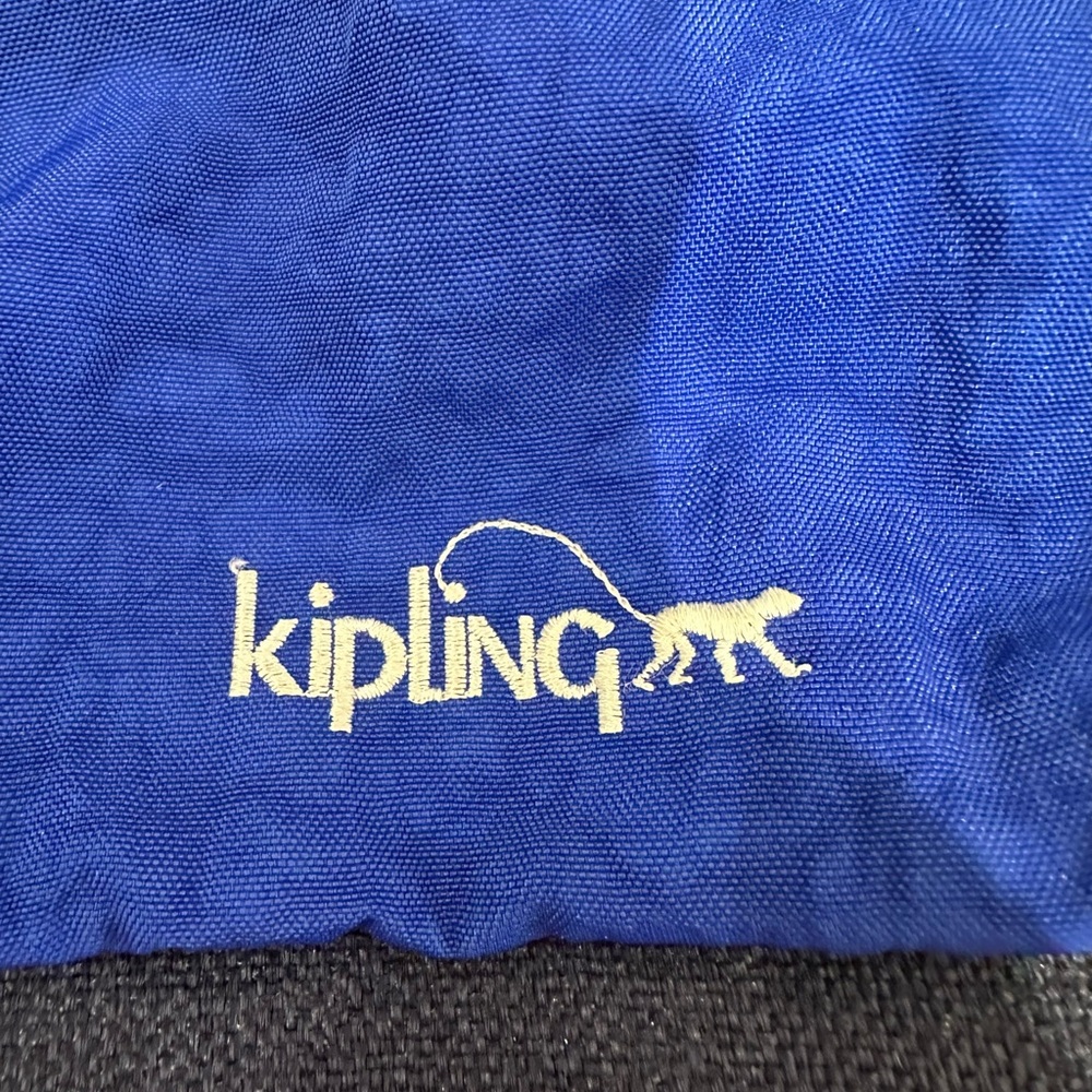Vintage Kipling Safety small blue backpack - excellent condition - Picture 10 of 12